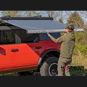 Ford Bronco Roof Rack Awning - Retractable - 6'6" x 9'8"