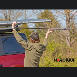 Ford Bronco Roof Rack Awning - Retractable - 6'6" x 9'8"