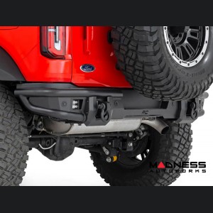 Ford Bronco Rear Bumper - Tubular - w/ Black Series Cube Lights