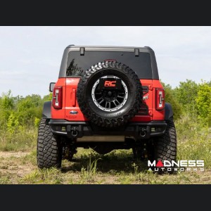 Ford Bronco Rear Bumper - Tubular - w/ Black Series Cube Lights