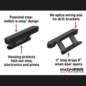 Ford Bronco Running Boards - ActionTrac Powered  