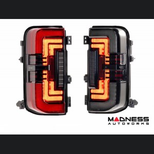 Ford Bronco Tail Lights - Low Profile - Morimoto - XB LED - Smoked