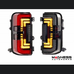 Ford Bronco Tail Lights - Low Profile - Morimoto - XB LED - Smoked