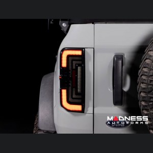 Ford Bronco Tail Lights - Low Profile - Morimoto - XB LED - Smoked