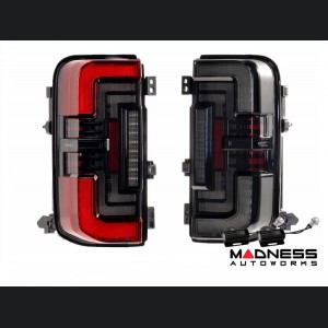 Ford Bronco Tail Lights - Low Profile - Morimoto - XB LED - Smoked