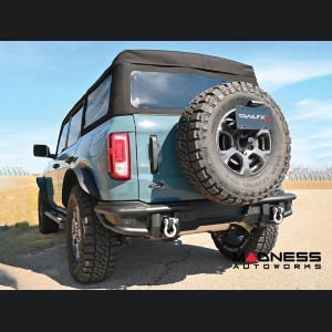 Ford Bronco Bumper - TrailFX - Rear - One Piece 