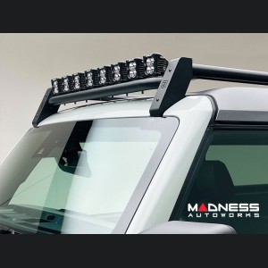 Ford Bronco Roof Rack - ZROADZ - 2 Door - Kit w/ Amber & White LED Pods