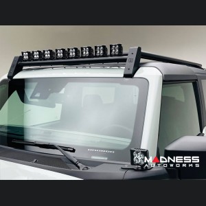 Ford Bronco Roof Rack - ZROADZ - 2 Door - Kit w/ Amber & White LED Pods