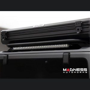 Ford Bronco Roof Rack - ZROADZ - 4 Door - Kit w/ Amber & White LED Pods & Rear Light Bar