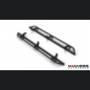 Ford Bronco Rock Sliders - 4 Door - Trail Slider Step System - Textured Black - N Fab 