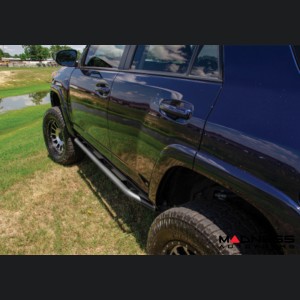 Ford Bronco Rock Sliders - 4 Door - Trail Slider Step System - Textured Black - N Fab 