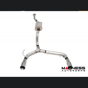 Ford Bronco Performance Exhaust System - 2.3L - Cat Back - Dual Exit - Corsa Performance - 4" - Polished Tips - 2 Door