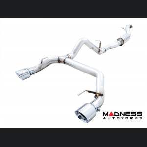 Ford Bronco Performance Exhaust System - Cat Back - Dual Rear Exit - Chrome Tips w/ Bash Guard