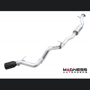 Ford Bronco Performance Exhaust System - Cat Back - Single Rear Exit - Black Tip w/ Bash Guard