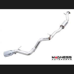 Ford Bronco Performance Exhaust System - Cat Back - Single Rear Exit - Chrome Tip w/ Bash Guard