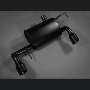 Ford Bronco Exhaust System - Axle Back - Dual Exit - Black Tips