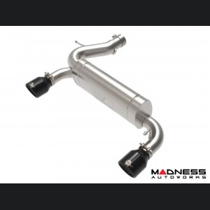 Ford Bronco Performance Exhaust System - Axle Back - Dual Exit - AFE - 3" - Black Tips