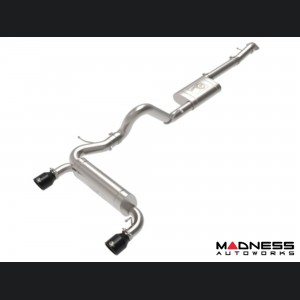 Ford Bronco Performance Exhaust System - Cat Back - Vulcan Series - Dual Exit - AFE - 3" - Black Tips