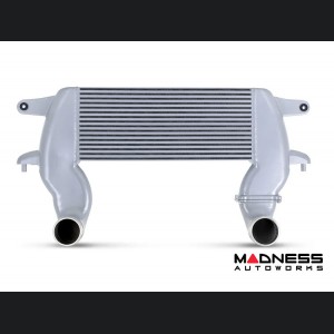 Ford Bronco Performance Intercooler Kit - 2.3L EcoBoost - Mishimoto - High-Mount - Black Pipes Silver Core