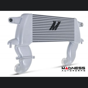 Ford Bronco Performance Intercooler Kit - 2.7L EcoBoost - Mishimoto - High-Mount - Black Pipes Silver Core