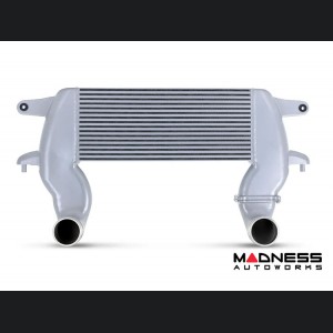 Ford Bronco Performance Intercooler Kit - 2.7L EcoBoost - Mishimoto - High-Mount - Black Pipes Silver Core