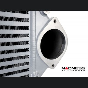 Ford Bronco Performance Intercooler Kit - 2.7L EcoBoost - Mishimoto - Black Pipes Silver Core