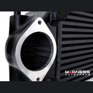 Ford Bronco Performance Intercooler Kit - 2.3L EcoBoost - Mishimoto - Polished Pipes Black Core