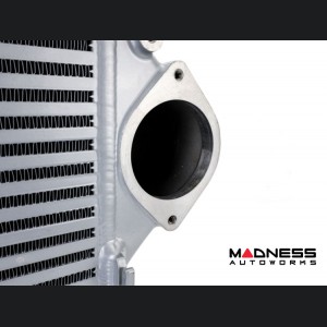 Ford Bronco Performance Intercooler Kit - 2.3L EcoBoost - Mishimoto - Black Pipes Silver Core