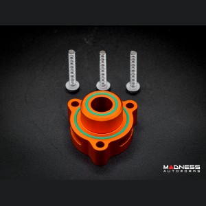 Ford Bronco Blow Off Adapter Plate - 2.3L Turbo - SILA Concepts - Orange