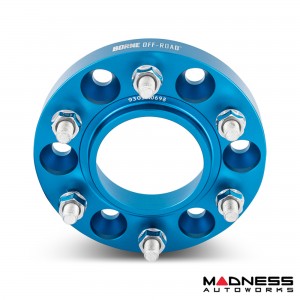 Ford Bronco Wheel Spacers - Set of 2 - 30mm - M12 - Blue