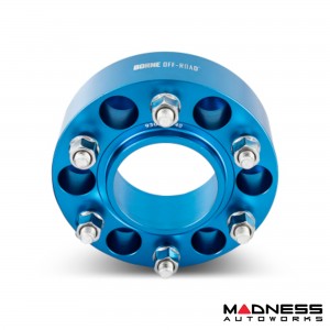 Ford Bronco Wheel Spacers - Set of 2 - 35MM - M12 - Mishimoto Borne Blue