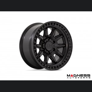 Ford Bronco Custom Wheels (1) - Calico - Matte Black - 17 X 8.5 / 6 x 5.5 / 0 / 4.75" - Black Rhino 