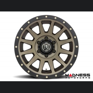 Ford Bronco Custom Wheels (1) - Compression - Bronze - 18 x 9 / 6 x 5.5 / 0 / 5" - Icon 