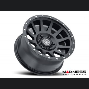 Ford Bronco Custom Wheels (1) - Compression - Satin Black - 17 X 8.5 / 6 x 5.5 / 0 / 4.75" - Icon 