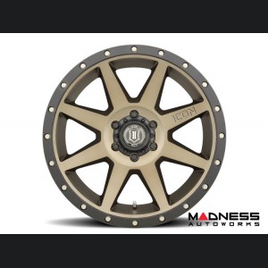 Ford Bronco Custom Wheels (1) - Rebound - Bronze - 20" X 9 / 6 X 5.5 / 0mm / 5" BS - Icon 