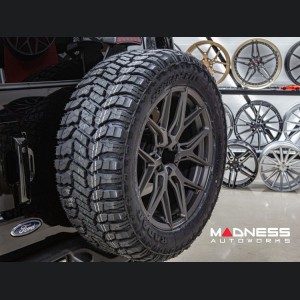 Ford Bronco Custom Wheels - HF6-4 by Vossen - Matte Gunmetal