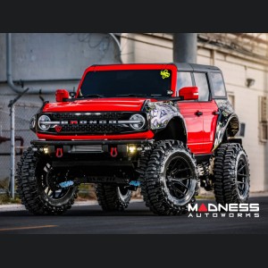 Ford Bronco Custom Wheels - HF6-4 by Vossen - Satin Black