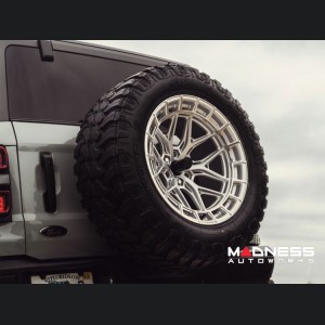 Ford Bronco Custom Wheels - HFX-1 by Vossen - Polished Silver