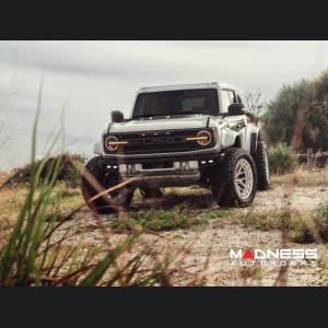 Ford Bronco Custom Wheels - HFX-1 by Vossen - Polished Silver