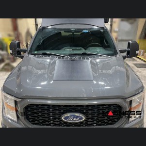 Ford F-150 Flexible Solar Panel Kit - Complete Kit w/ Waterproof Controller + Hood Decal - 4th Gen 2021+ - 60W