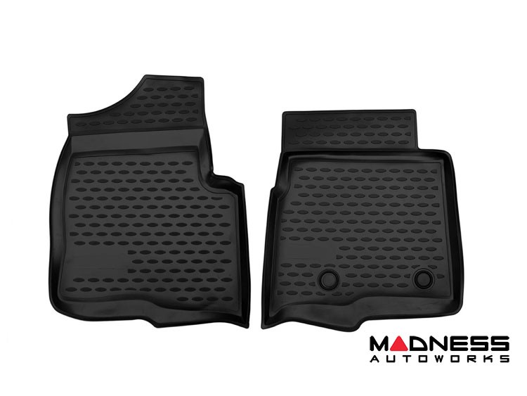 Ford F-150 Floor Liners - 3D Molded - Front - Super Cab