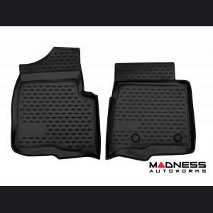 Ford F-150 Floor Liners - 3D Molded - Front - Crew Cab