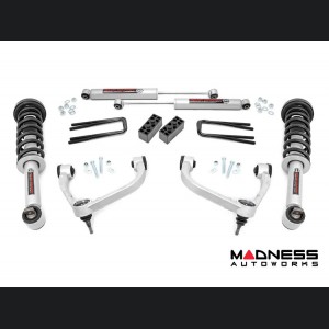 Ford F-150 Lift Kit - 3" Lift - Aluminum Control Arms - N3 Loaded Struts - N3 Rear Shocks