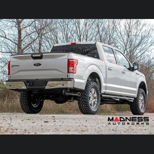 Ford F-150 Lift Kit - 3" Lift - Aluminum Control Arms - Vertex Coilovers - V2 Rear Shocks