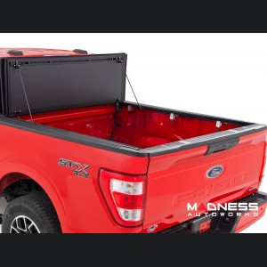 Ford F-150 Bed Cover - Tri Fold - Flip Up - Hard Cover - 5'7" Bed