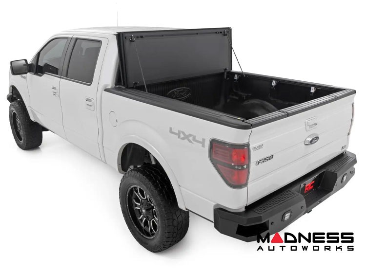 Ford F-150 Bed Cover - Tri-Fold - Flip Up - Hard Cover - 5'7" Bed