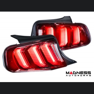 Ford Mustang LED Taillights - XB Series - Morimoto - Smoked - 2013-2014
