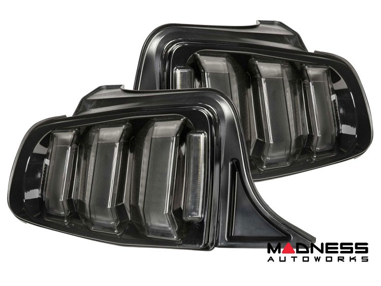 Ford Mustang LED Taillights - XB Series - Morimoto - Smoked - 2013-2014
