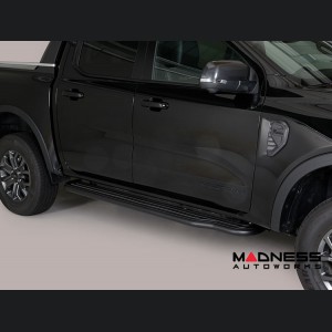 Ford Ranger Side Steps - V4 by Misutonida - Black
