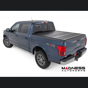 Ford Super Duty Bed Cover - Low Profile -  Flip Up - Hard Cover 6'10" Bed - 2017-2023